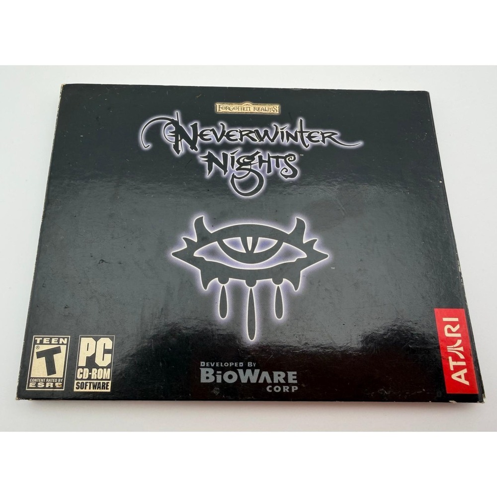 Neverwinter Nights PC CD-ROM Atari BioWare Shadows Undrentide Hordes Underdark